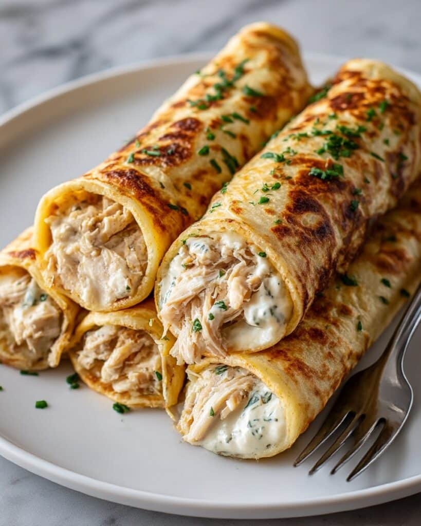 Dill Pickle Ranch Chicken Taquitos Recipe