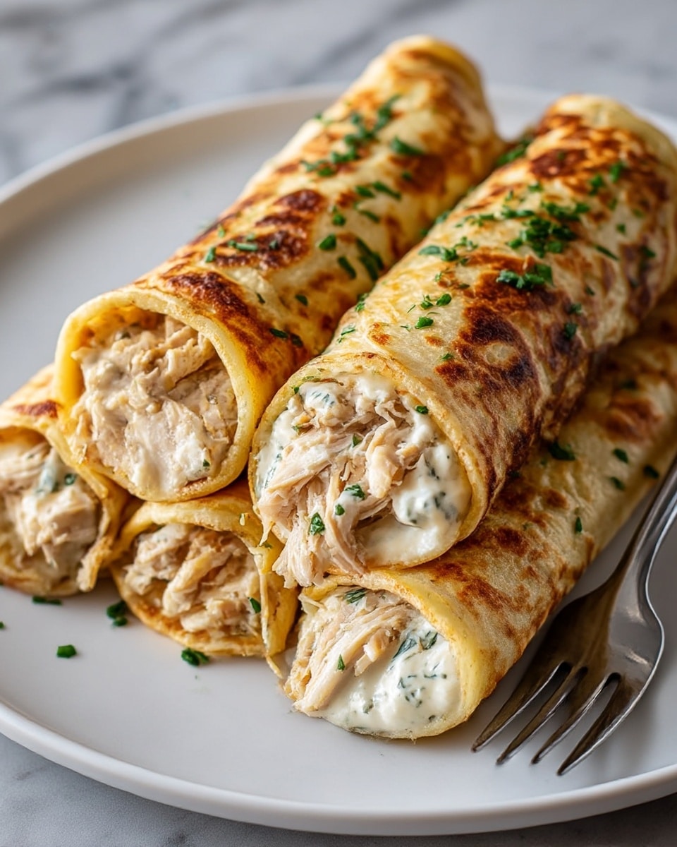 Dill Pickle Ranch Chicken Taquitos Recipe