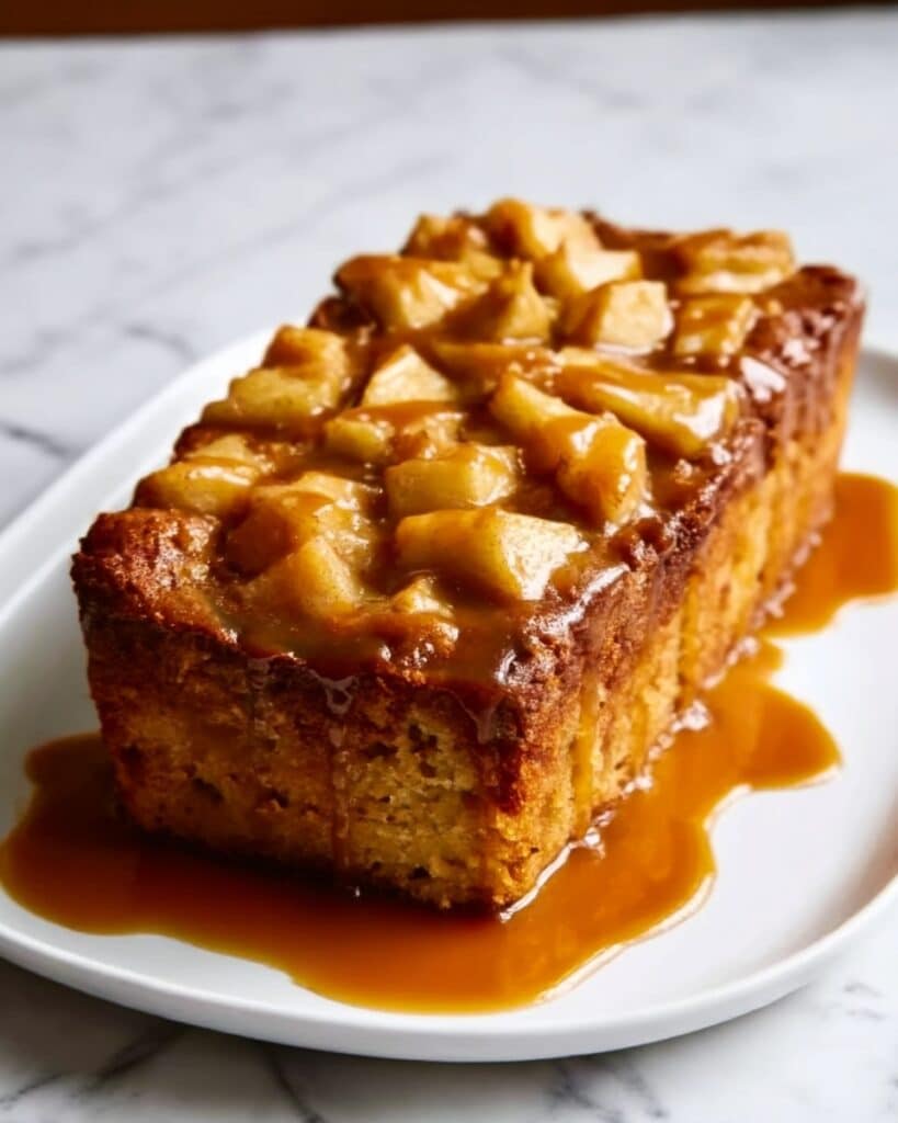 Caramel Apple Fritter Bread Recipe