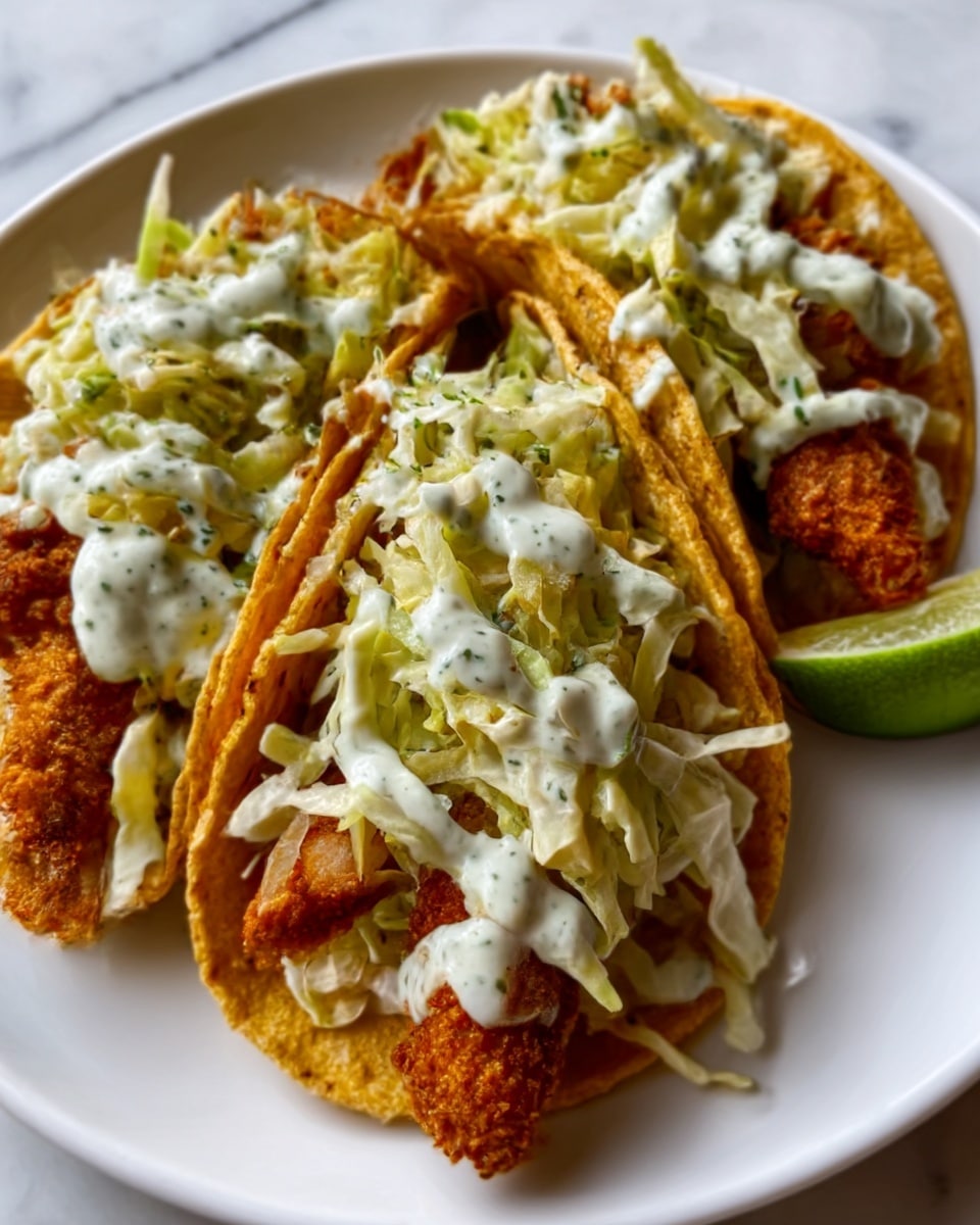 Dill Pickle Ranch Smash Chicken Tacos Recipe