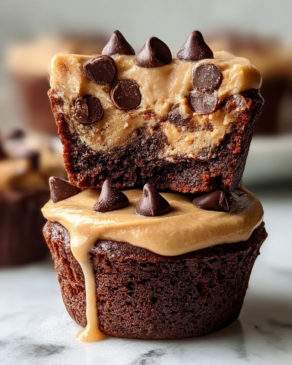 Peanut Butter Chocolate Brownie Cups Recipe