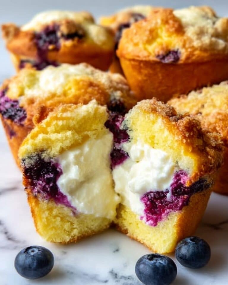 Blueberry Cream Cheese Muffins Recipe